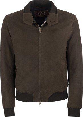 Suede Leather Jacket-AB