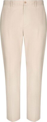 Essentials stretch-cotton trousers-AA