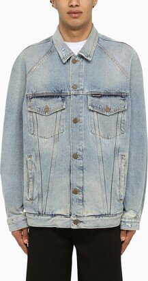 Sunset blue denim jacket