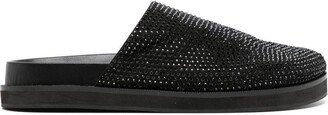 Zahria crystal-embellished mules