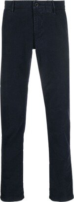 Logo-Embroidered Straight-Leg Trousers-AB