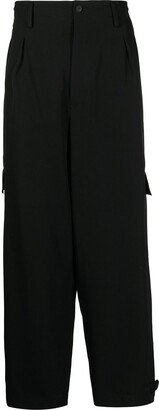 Tailored-Cut Straight Trousers