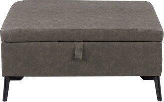 Linden Square Storage Ottoman