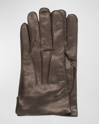 Men's Napa Cashmere-Lined Gloves