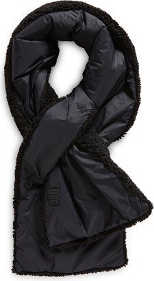 Pull Thru Scarf with Faux Fur Trim