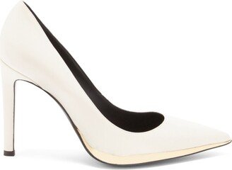 Virgyn 105mm leather pumps