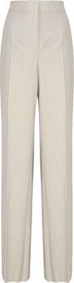 High-waisted Wool Trousers-AC