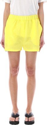 Elastic Waist Shorts-AA