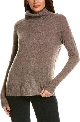 High-Low Cashmere Pullover