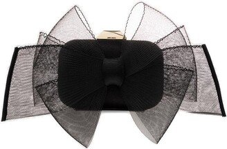 Micro Cloud Aveline Bow Clutch Bag