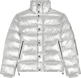 Metallic Puffer Jacket