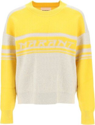 Callie Logo Intarsia Crewneck Jumper