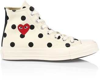 x Converse Polka Dot High-Top Sneakers