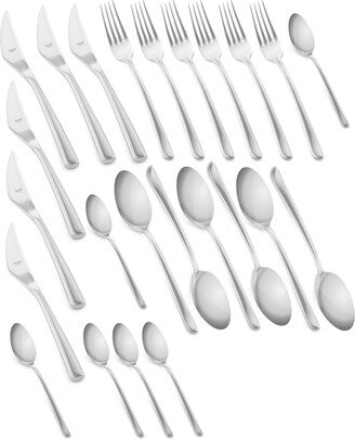 Edera Flatware Set, 24 Piece