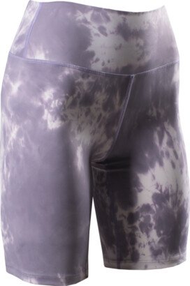 Echelon Fit US Acid Wash Bike Short | Size Small | Purple Cloud