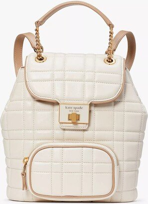 Evelyn Quilted Small Backpack-AB