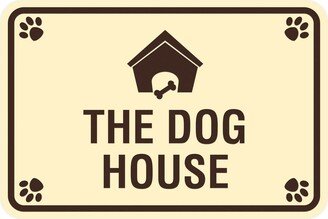 Classic Framed Paws, The Dog House Wall Or Door Sign