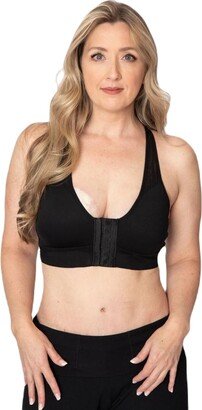 AnaOno Women's Bianca Compression Front Closure Sports Bra