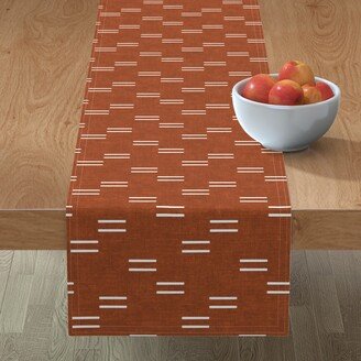 Table Runners: Double Dash Table Runner, 90X16, Orange