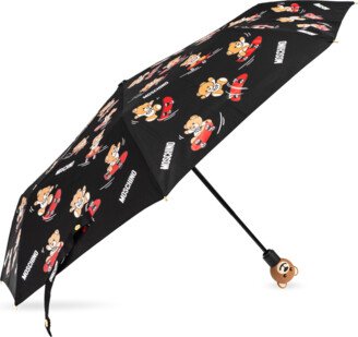 Umbrella With Logo Unisex - Black-AE