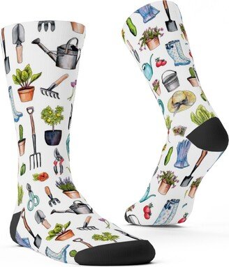 Socks: Garden Gear - Multicolor Custom Socks, Multicolor