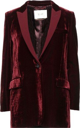 SEVENTY SERGIO TEGON Suit Jacket Burgundy