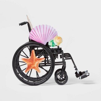 Kids' Adaptive Mermaid Halloween Costume Small Wheelchair Cover with Hairpiece - Hyde & EEK! Boutique™