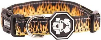 Fresh Pawz Flame Thrower Dog Collar - S