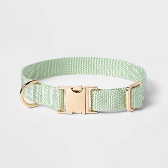 Fashion Solid Dog Collar - - Dusty Robin - Boots & Barkley™