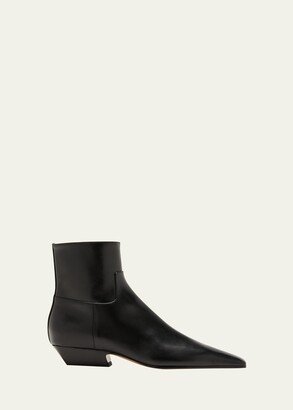 Marfa Calfskin Ankle Boots