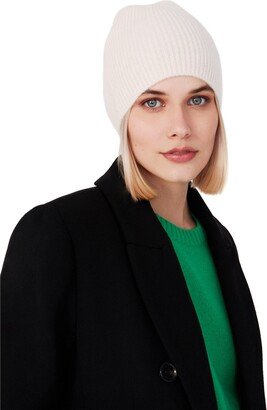 Style Republic Women's 100% Pure Cashmere Fully Ribbed Beanie