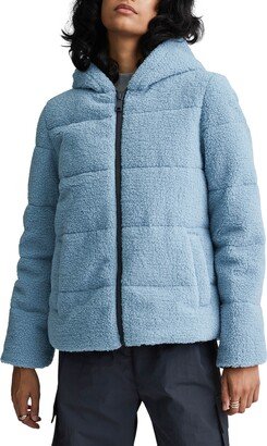 Berber Faux Shearling Fleece Hooded Jacket