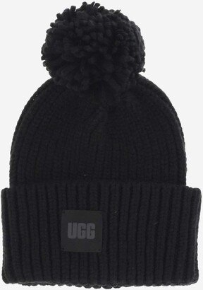 Wool Blend Hat With Logo