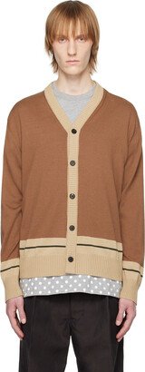 Brown Stripe Cardigan