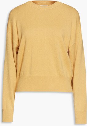 Paprika fringed wool and cashmere-blend sweater