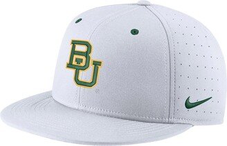 Men's White Baylor Bears Aero True Baseball Performance Fitted Hat