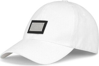 Essentials logo-plaque baseball cap