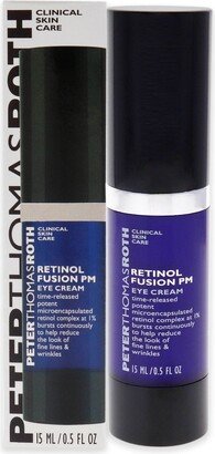 Retinol Fusion PM Eye Cream by for Unisex - 0.5 oz Eye Cream