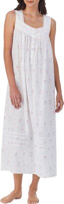 Floral Sleeveless Nightgown