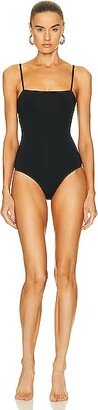 Aquarelle One Piece Swimsuit in Black