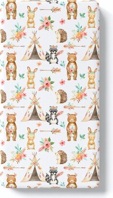 Honey Lemonade Super Soft Fitted Crib Sheet - Woodland Tribe