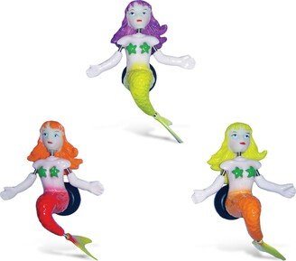 Mermaid Refrigerator Bobble Magnets Set of 3 - Multicolor