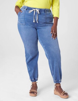 Pull-On Boyfriend Jogger Jean-AA