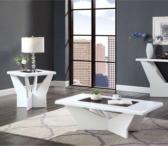 Ameena Contemporary 2-Piece Coffee Table and End Table Set