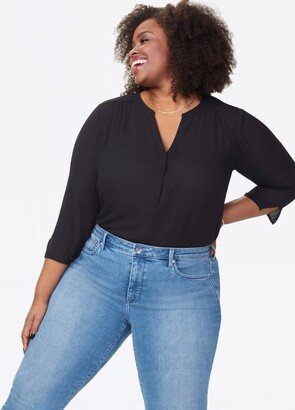 Sheri Slim Jeans In Plus Size-AA