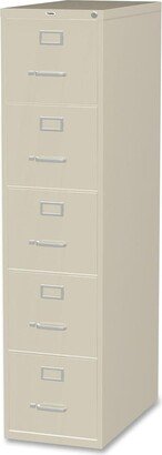 Putty 5-drawer Commercial Grade 61-inch Vertical File Cabinet