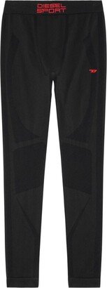 Logo-Tape Performance Leggings