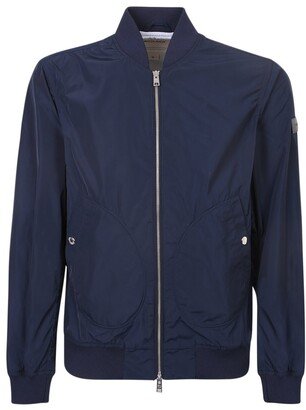 Classic Zip-Up Bomber Jacket