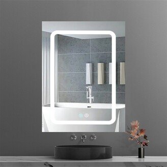 BESTCOSTY 30x20 inch LED Bathroom Medicine Cabinet Surface Mounted Cabinets