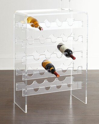 Allegra Acrylic Wine Rack